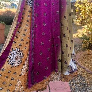 Darn Good Yarn silk wrap skirt